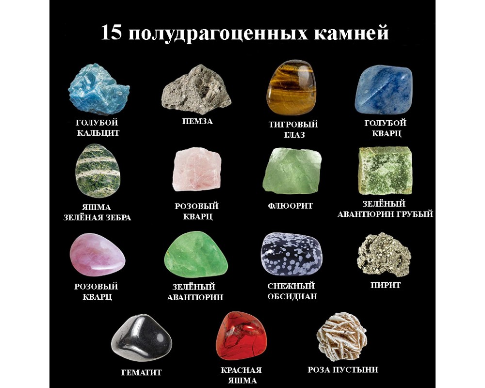 Образовательный коллекционный набор камней и минералов Rocks and Minerals  National Geographic