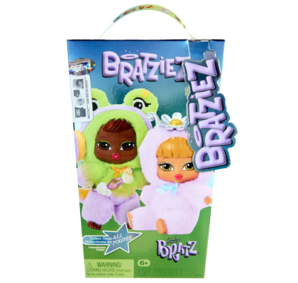 Мини-кукла брелок Bratz Bratziez Iconz Bestiez