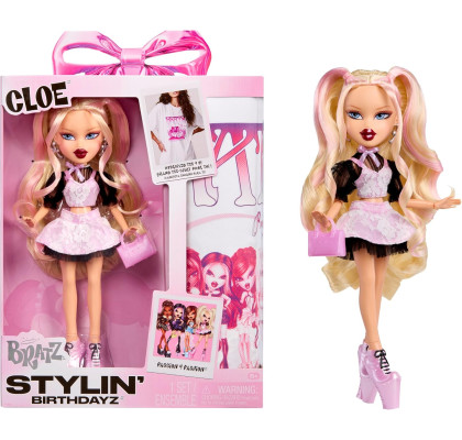 Модная кукла Братц Хлоя "Стиль. День Рождения" Bratz Stylin' Birthdayz Cloe