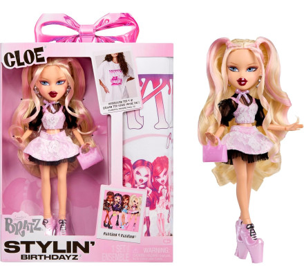 Модная кукла Братц Хлоя "Стиль. День Рождения" Bratz Stylin' Birthdayz Cloe
