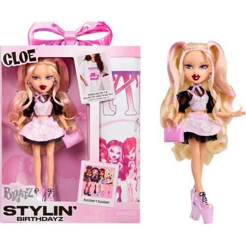 Модная кукла Братц Хлоя "Стиль. День Рождения" Bratz Stylin' Birthdayz Cloe