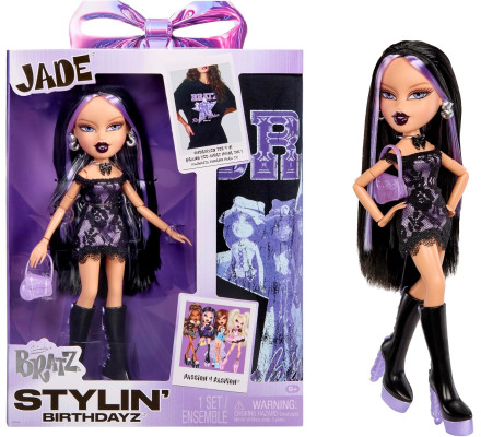 Модная кукла Братц Джейд "Стиль. День Рождения" Bratz Stylin' Birthdayz Jade