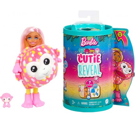 Кукла Барби Челси Barbie Cutie Reveal Chelsea Monkey (Костюм Обезьяны)