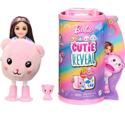 Кукла Барби Челси Barbie Cutie Reveal Chelsea Teddy Bear (Костюм Плюшевый мишка)