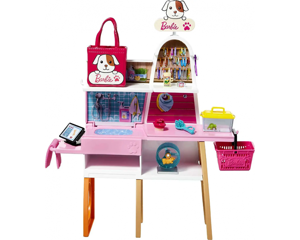 Игровой Набор Барби и комната домашних животных Barbie and Pet Boutique