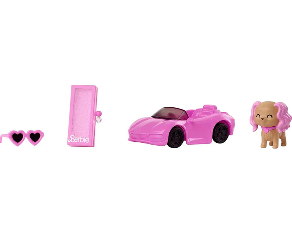 Кукла Барби с питомцем Barbie Extra and Pet Pink