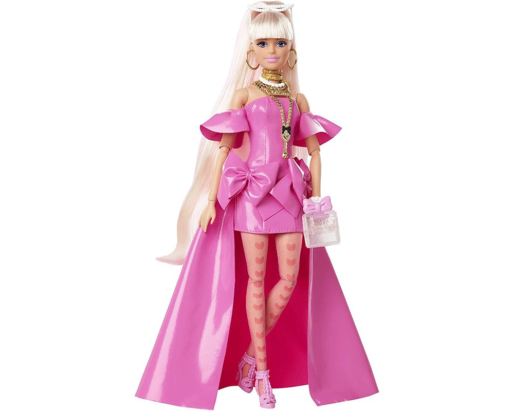 Кукла Барби с питомцем Barbie Extra Fancy in Pink Gown Щенок