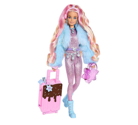 Кукла Барби "Снежное путешествие" Barbie Extra Fly Snow-Themed Travel