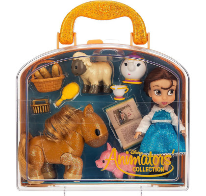 Игровой набор Белль "Красавица и чудовище" в чемоданчике Аниматоры Дисней Disney  Animators Belle 