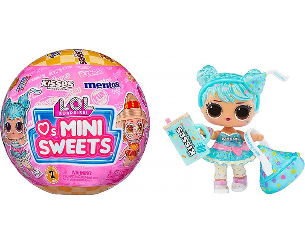 Сладкий шарик-сюрприз LOL Surprise Loves Mini Sweets 2 series with 7 Surprises