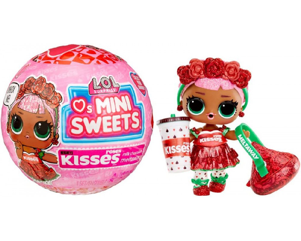 Шарик-сюрприз LOL Surprise Loves Mini Sweets Hugs & Kisses День Святого Валентина Rosie
