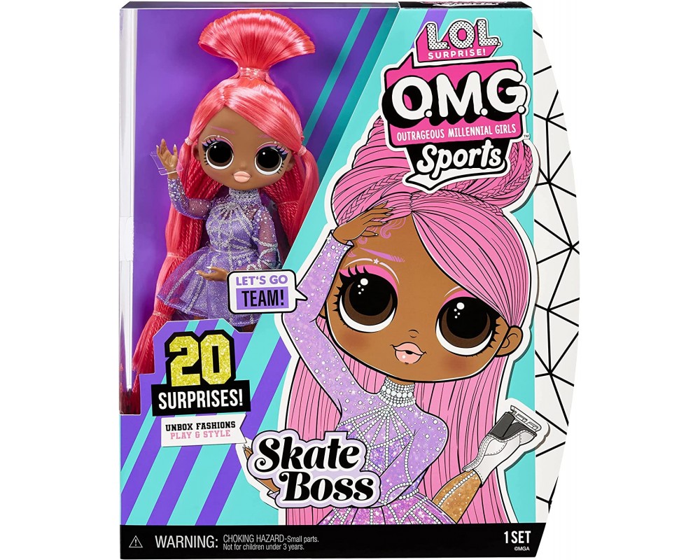 LOL Surprise! Кукла Skate Boss Sports Fashion Doll