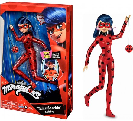 Кукла Леди Баг со звуковыми и световыми эффектами Ladybug