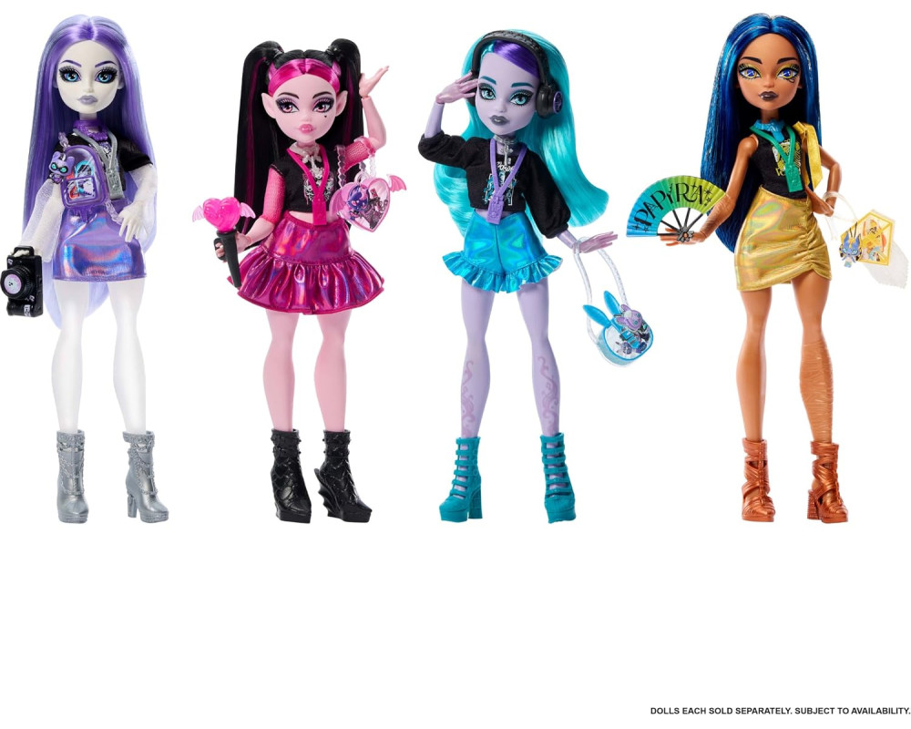 Кукла сюрприз 5 серия Monster High Buried Secrets Concert Lurks Кукла сюрприз 5 серия Monster High Buried Secrets Concert Lurks