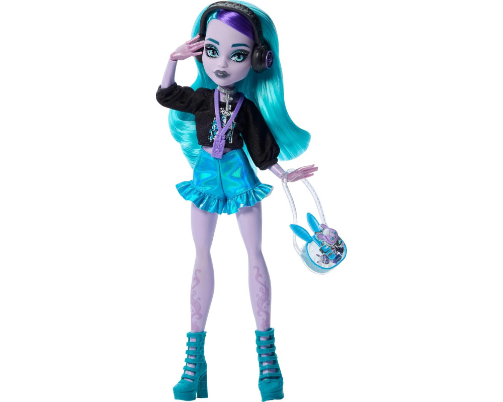 Кукла сюрприз 5 серия Monster High Buried Secrets Concert Lurks Кукла сюрприз 5 серия Monster High Buried Secrets Concert Lurks