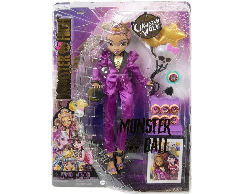 Кукла Monster High Клодин Вульф Clawdeen Wolf Monster Ball