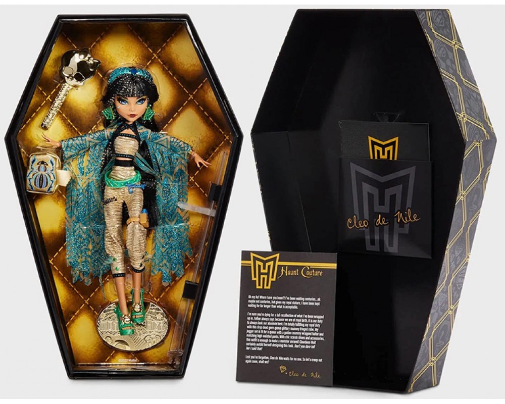 Коллекционная кукла Monster High Cleo De Nile 2022 Клео Де Нил