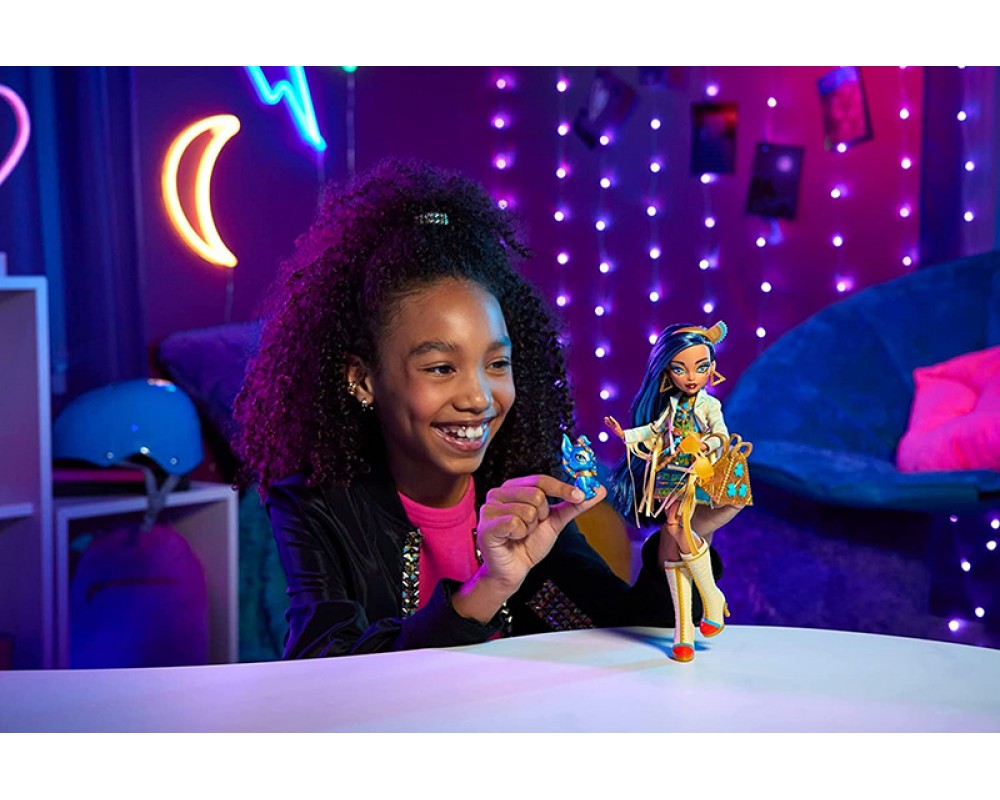 Кукла Monster High Клео Де Нил с питомцем Cleo De Nile