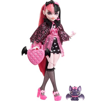 Кукла Monster High Дракулаура с питомцем Draculaura
