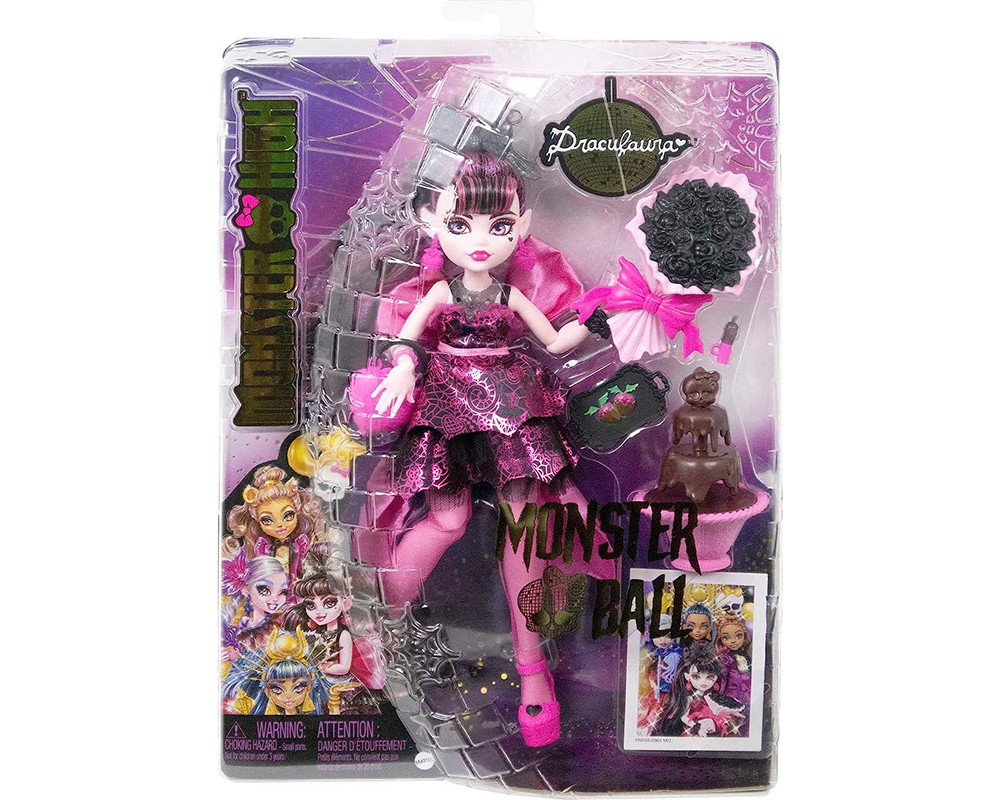 Кукла Monster High Draculaura Дракулаура Monster Ball