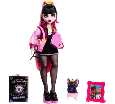 Кукла Monster High Fearbook Draculaura Photography Club Дракулаура "Книга страхов"