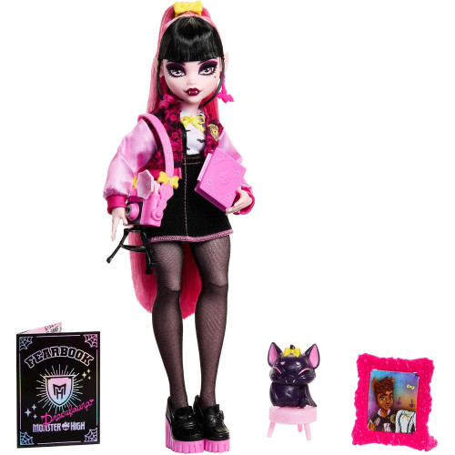 Кукла Monster High Fearbook Draculaura Photography Club Дракулаура "Книга страхов"
