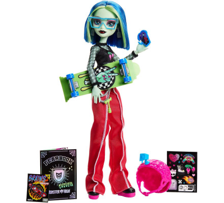 Кукла Monster High Fearbook Ghoulia Yelps Гулия Йелпс "Книга страхов"