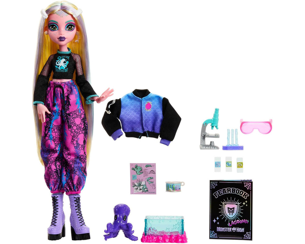 Кукла Monster High Fearbook Lagoona Blue Лагуна Блю "Книга страхов" Кукла Monster High Fearbook Lagoona Blue Лагуна Блю "Книга страхов"