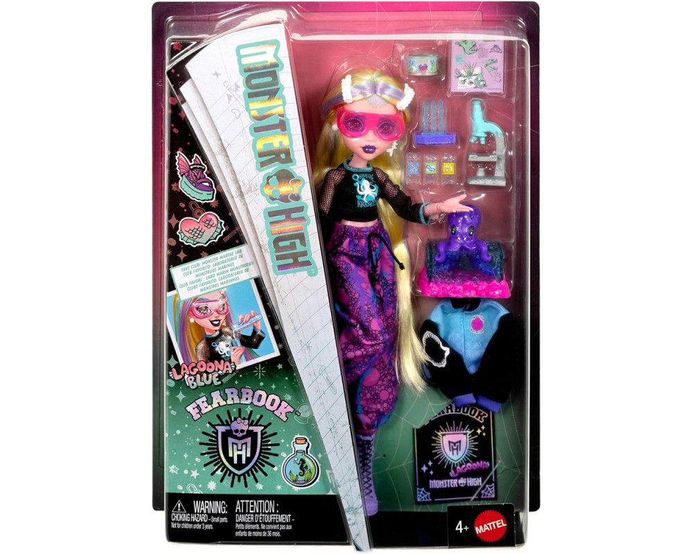 Кукла Monster High Fearbook Lagoona Blue Лагуна Блю "Книга страхов" Кукла Monster High Fearbook Lagoona Blue Лагуна Блю "Книга страхов"