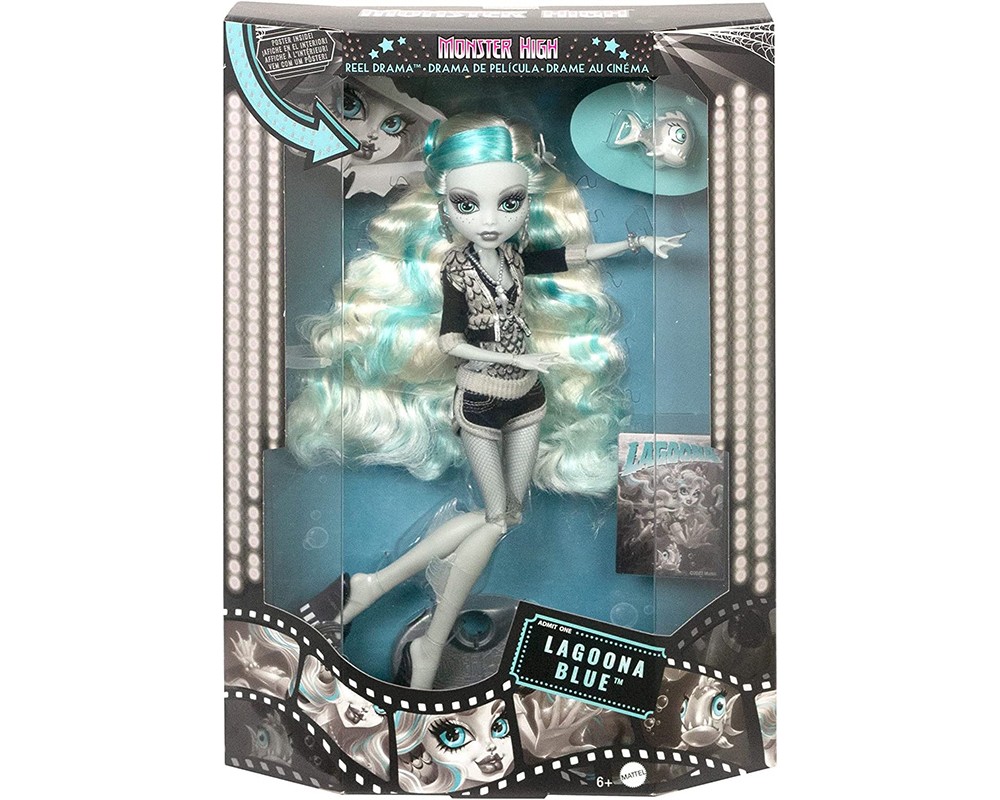 Кукла Monster High Lagoona Blue Black and White Лагуна Блю