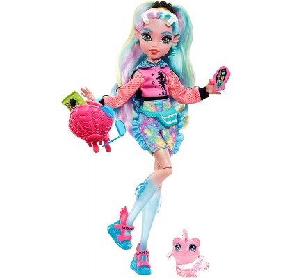 Кукла Monster High Лагуна Блю с питомцем-пираньей Lagoona Blue