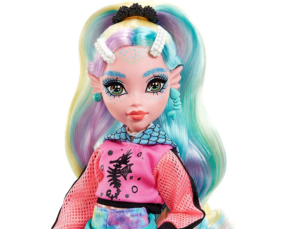 Кукла Monster High Лагуна Блю с питомцем-пираньей Lagoona Blue