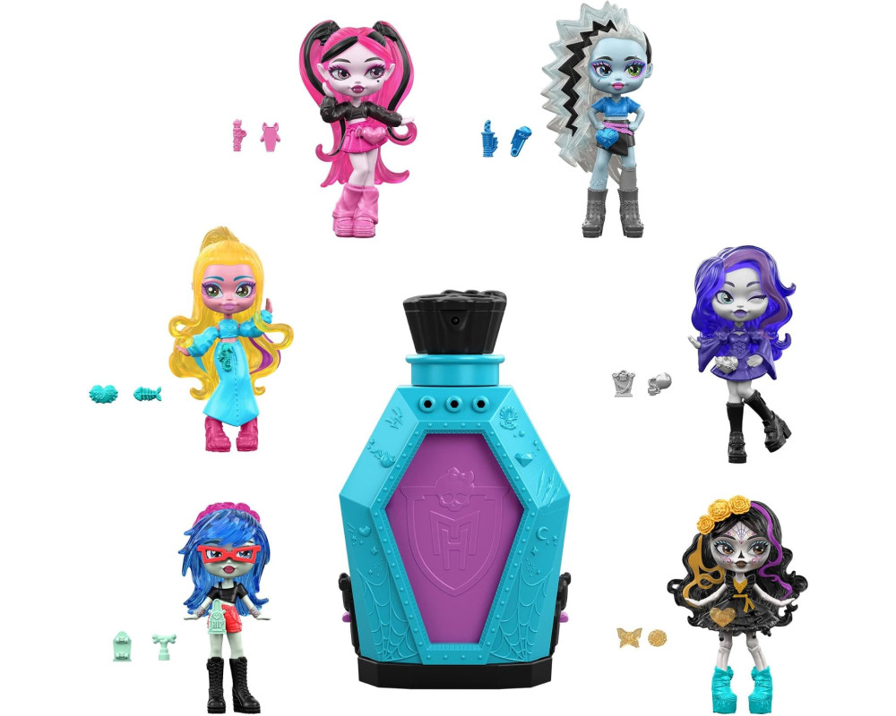 Мини-кукла зелье Monster High Little Frights Мини-кукла зелье Monster High Little Frights