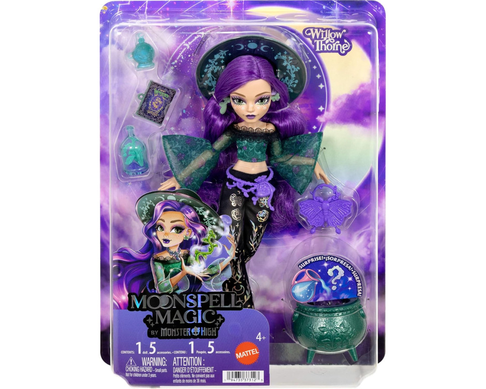 Кукла Monster High Moonspell Magic Willow Thorne Уиллоу Торн Кукла Monster High Moonspell Magic Willow Thorne Уиллоу Торн
