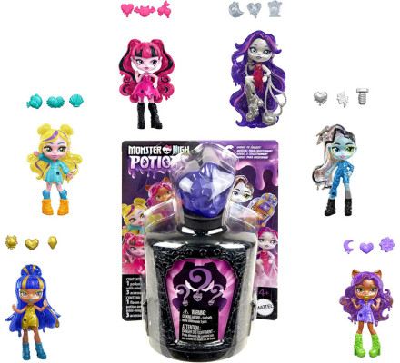 Мини-куклы "Зелье" Monster High Potions Mini