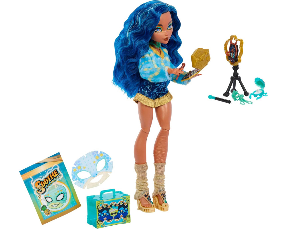 Кукла Monster High Self-Scare Secrets Cleo De Nile секрет Клео Кукла Monster High Self-Scare Secrets Cleo De Nile секрет Клео