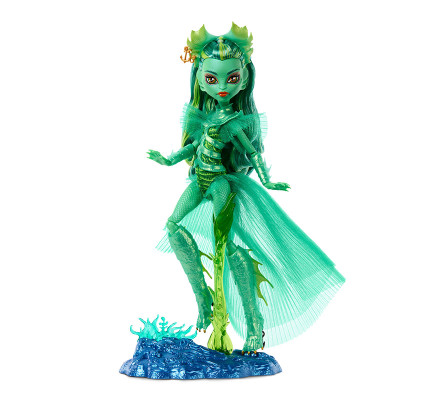 Коллекционная кукла Monster High Skullector Creature From The Black Lagoon Лагуна "Морское чудовище"