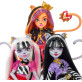 Эксклюзивный набор кошек Monster High the Hissfits Band Toralei Stripe, Meowlody And Purrsephone