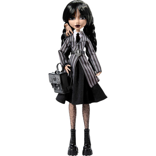 Кукла Monster High Wednesday Addams Уэнсдэй Аддамс в школьной форме