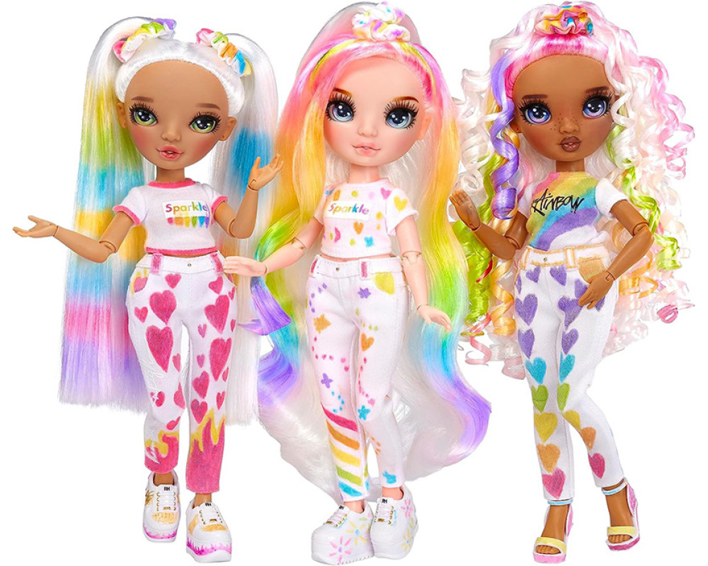 Кукла Rainbow High Color & Create с сиреневыми глазами