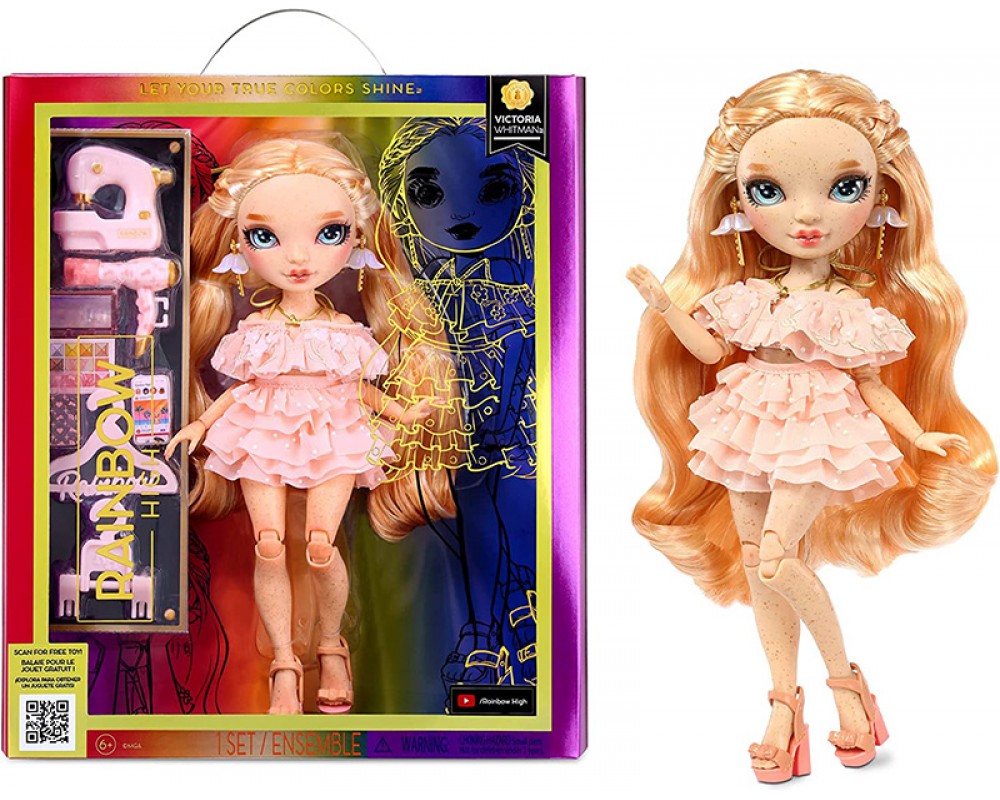 Кукла Rainbow High Victoria Light Pink 5 series Виктория