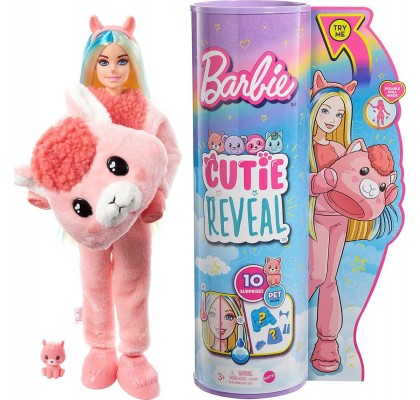 Кукла Barbie Cutie Reveal Fantasy Series Llama (Костюм Ламы)