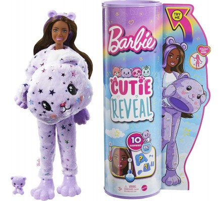 Кукла Barbie Cutie Reveal Fantasy Series Teddy Bear (Плюшевый Мишка)