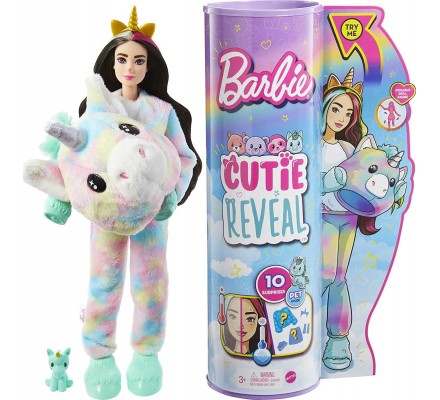 Кукла Barbie Cutie Reveal Fantasy Series Unicorn (Костюм Единорога)
