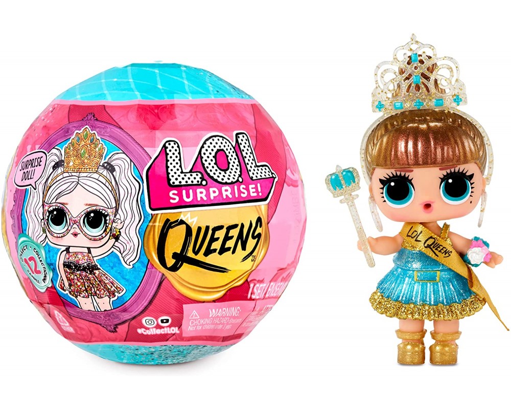 L.O.L. Surprise! Кукла Сюрприз в шарике Queens Dolls with 9 Surprises