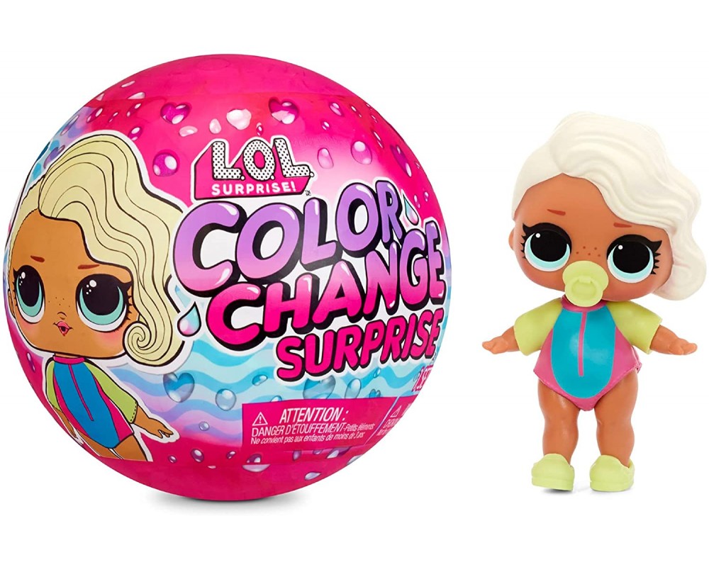 L.O.L. Surprise! Сюрприз в шарике Color Change Dolls with 7 Surprises