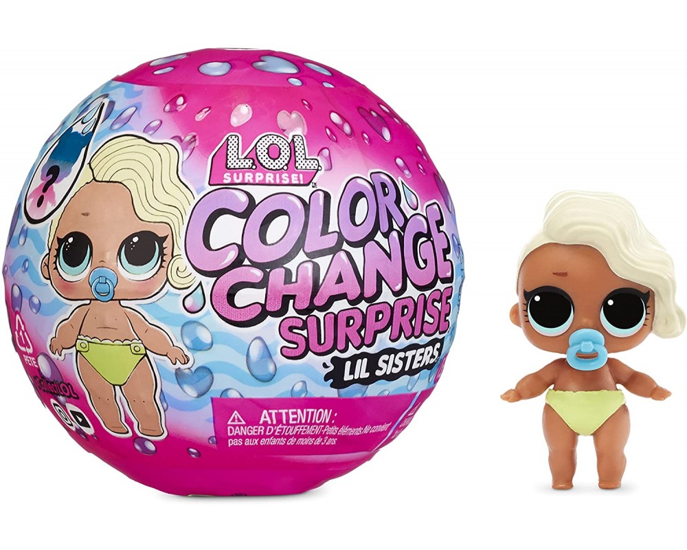 L.O.L. Surprise! Сюрприз в шарике Color Change Lil Sisters (Малышка)