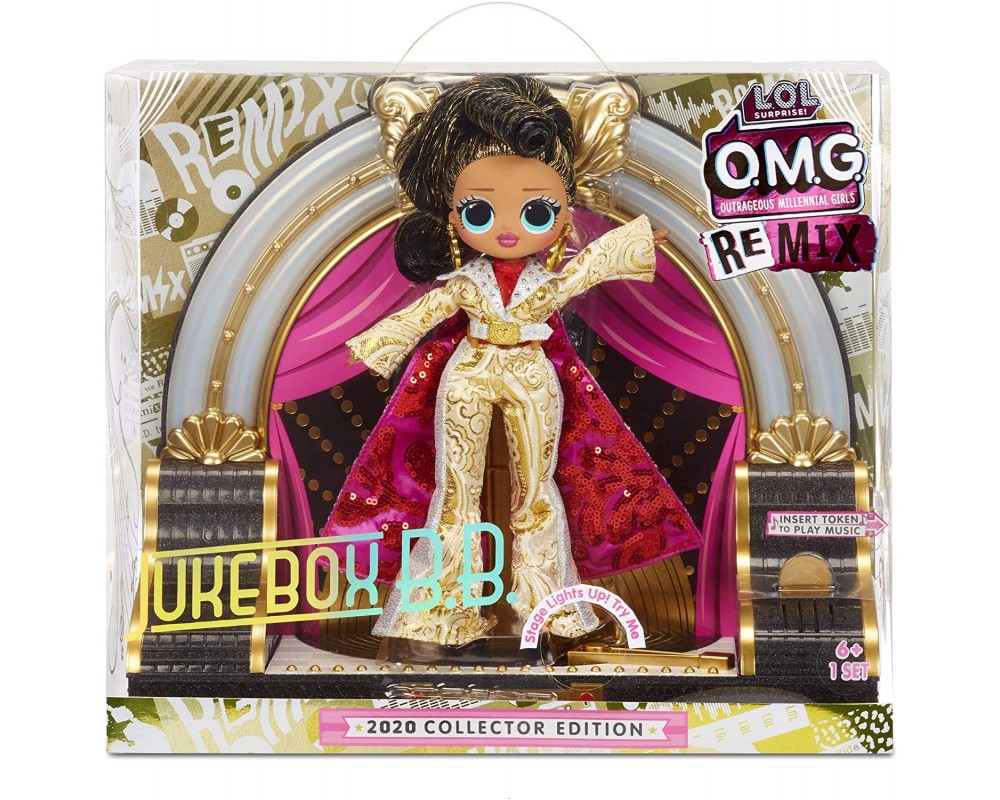 L.O.L. Surprise! Коллекционная кукла Jukebox B.B. Remix 2020 Collector Edition