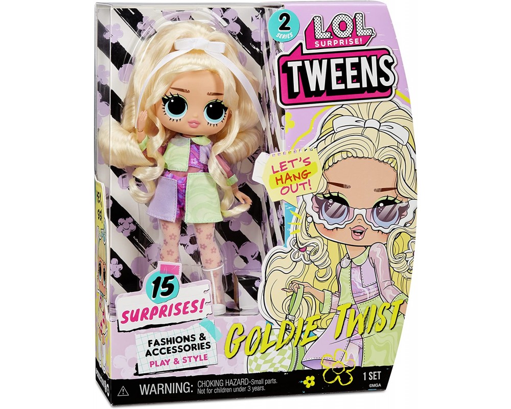 L.O.L. Surprise! Кукла Goldie Twist Tweens Series 2