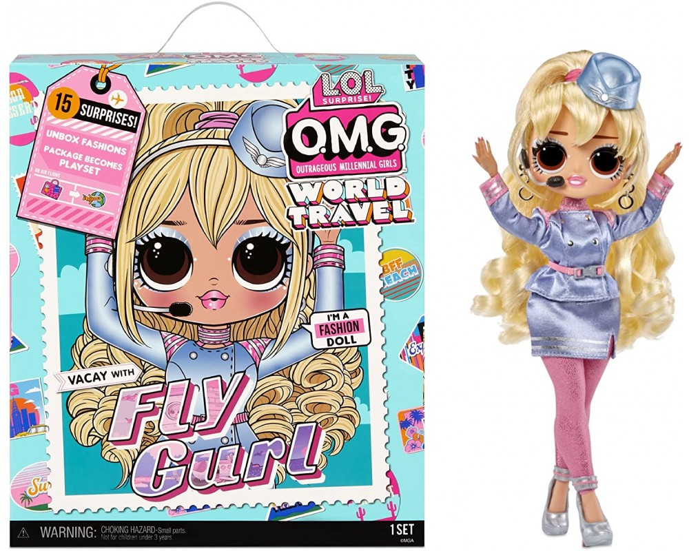 L.O.L. Surprise! Кукла Fly Gurl World Travel (Стюардесса)